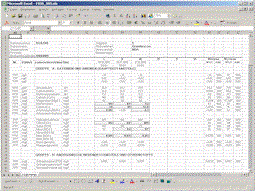 QL-Formular von HIS-3D in Excel erzeugt